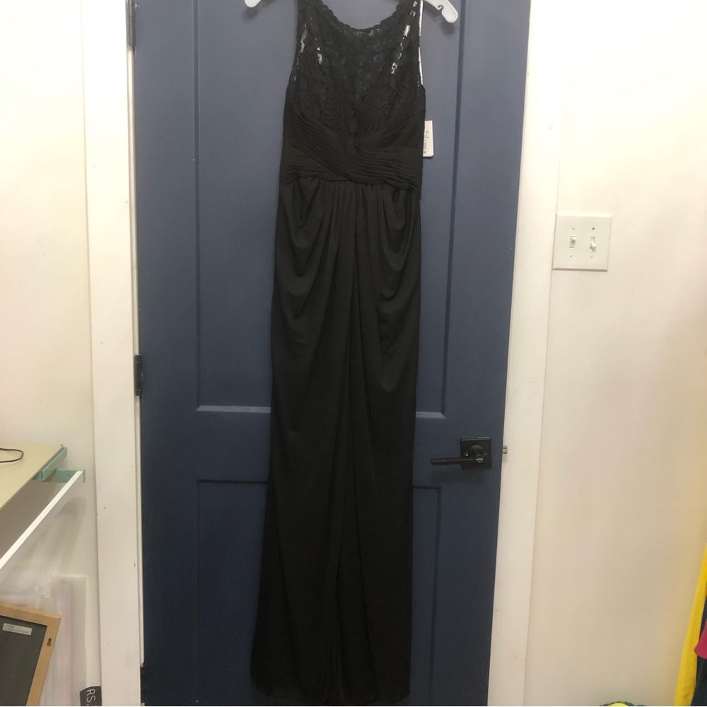 David’s Bridal Maxi Bridesmaid Dress